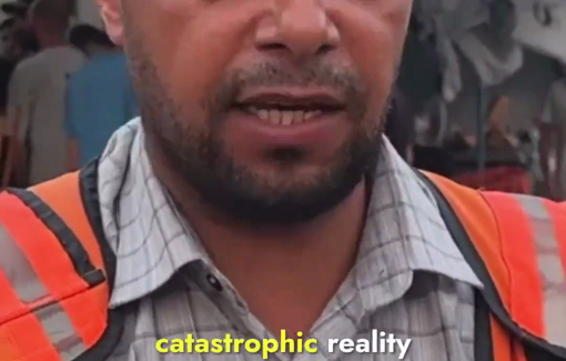 Thumbnail preview image for the video titled: Civil Defense's desperate plea to save Gaza City from extermination