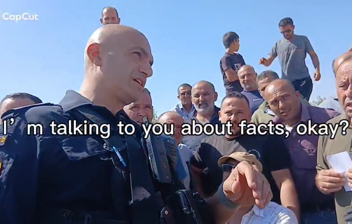 Thumbnail preview image for the video titled: Settlers, with full backing from the authorities, established a new outpost at Huwara