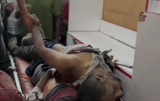 Thumbnail preview image for the video titled: Several aid seekers killed on the routes of supply trucks from Zikim