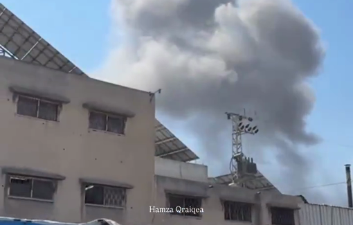 Thumbnail preview image for the video titled: Displacement of families from eastern Gaza City as Israel continues its brutal bombardment