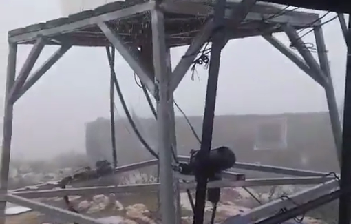 Thumbnail preview image for the video titled: Israeli settlers came to Khirbet Wadi Ejheish and pierced some of the village's water tanks