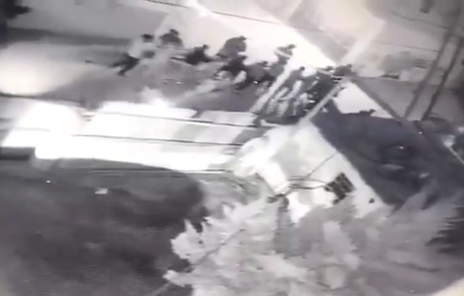 Thumbnail preview image for the video titled: Israeli forces arrested and humiliated dozen of youths in Al- Fawwar RC