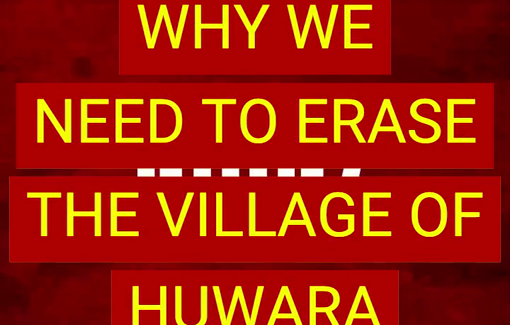 Thumbnail preview image for the video titled: Video from Menachem Ben Shachar: "Q&A: Why we need to erase the village of Huwara"