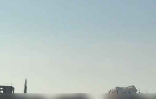 Thumbnail preview image for the video titled: Violent detonations in Al-Sabra neighborhood