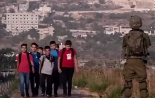 Thumbnail preview image for the video titled: West Bank students lost thousands of class minutes in 2,000+ incidents last year