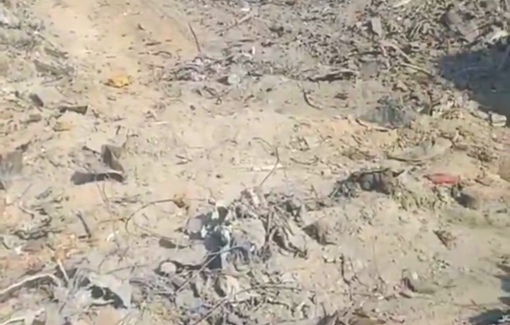 Thumbnail preview image for the video titled: Total destruction of the Hasan Al-Banna area of Al-Zaytoun neighborhood