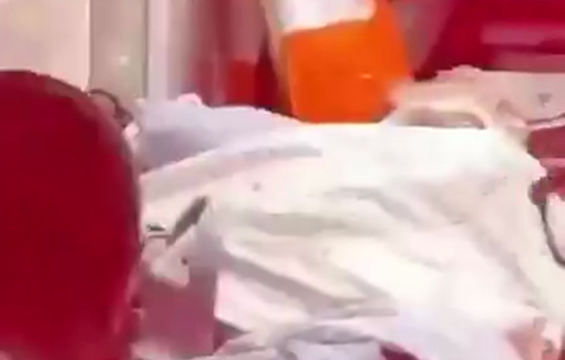 Thumbnail preview image for the video titled: Elderly Mahmoud Al-Wardian rushed to hospital after suffering torture in Ofer prison