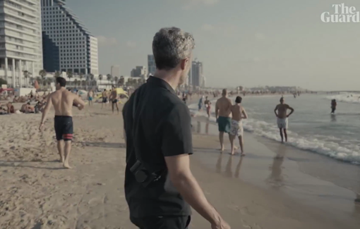 Thumbnail preview image for the video titled: Guardian journalist Matthew Cassel talk with ordinary people in Tel Aviv about the genocide in Gaza and finds hardly anyone seriously opposed to it