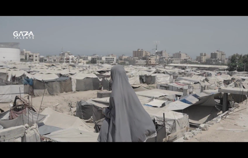 Thumbnail preview image for the video titled: Salsabeel turned her pain into strength and launched Gaza Talents, a non-profit initiative