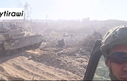 Thumbnail preview image for the video titled: "We will destroy all of Gaza as much as possible.we won’t leave anything of it"