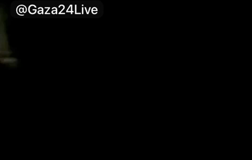 Thumbnail preview image for the video titled: Gunfire from Israeli helicopters in the dead of night