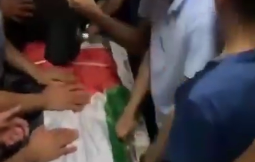 Thumbnail preview image for the video titled: The farewell of Palestinian Saeed Murad Al-Nassan, killed by Israeli settlers in the village of Al-Mughayyir