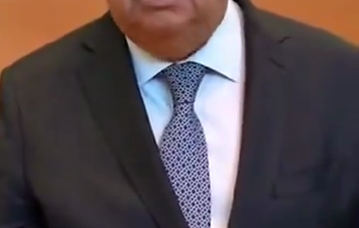 Thumbnail preview image for the video titled: UN Secretary-General António Guterres explains why he always keeps Israeli dog tags in his jacket