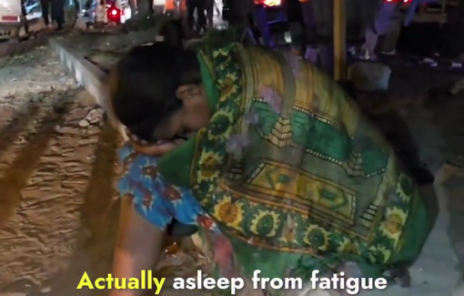 Thumbnail preview image for the video titled: Children's suffering through grueling forced displacement