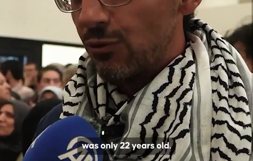 Thumbnail preview image for the video titled: Italian journalist reports torture and humiliation by Israeli Prison guardS and IDF soldiers