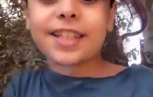 Thumbnail preview image for the video titled: Banias, a child from Gaza talks in joy about the olive harvest season in Gaza Strip