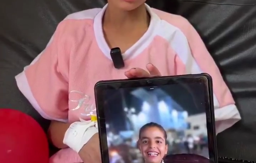 Thumbnail preview image for the video titled: Child Huda Abu al-Naja dies due to Israel's blockade after months of appealing for medical evacuation