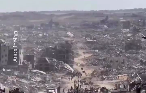 Thumbnail preview image for the video titled: Massive destruction of Gaza City