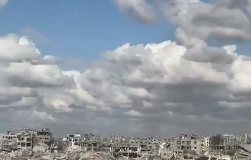 Thumbnail preview image for the video titled: Israeli withdrawal reveals the scale of its massive destruction in the Zarqa area in Gaza City