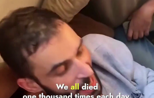 Thumbnail preview image for the video titled: We died a thousand times each day in Israeli prisons