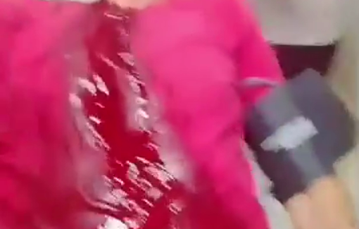 Thumbnail preview image for the video titled: A foreign solidarity activist severly injured by settlers during olive harvest in Beita