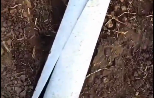 Thumbnail preview image for the video titled: Settlers sabotaged and destroyed the irrigation system in the fields of Al-Farisiya Ahmeir