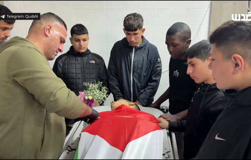 Thumbnail preview image for the video titled: Final look at Palestinian teenagers Sami Mashayekh and Amr Al-Marbou sniped by Israeli soldiers
