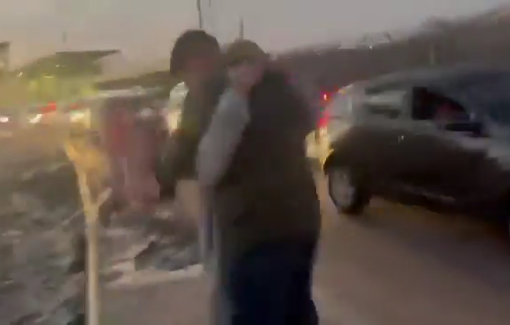 Thumbnail preview image for the video titled: Palestinian American child Mohamed Zaher Ibrahim, 16 years old, was finally released from Israeli Ofer prison