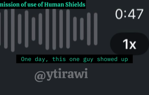 Thumbnail preview image for the video titled: We took a human shield and beat him up for no reason