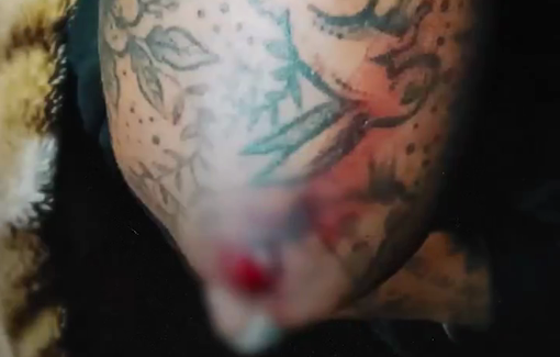 Thumbnail preview image for the video titled: Settlers assaulted Al Naim family and foreign solidarity activists in the Al-Khalayel area of Al-Mughayyir town