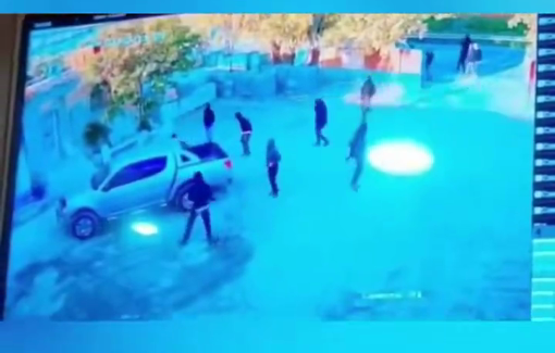 Thumbnail preview image for the video titled: Settler attack on Al-Juneidi and Arar facilities in the village of Deir Sharaf, northwest of Nablus