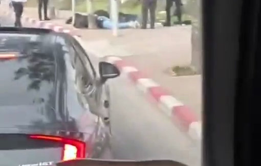 Thumbnail preview image for the video titled: Israeli forces abduct and abuse Palestinian workers in the neighborhood of Beit Hanina