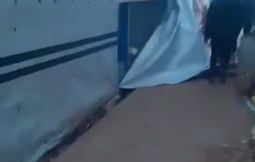 Thumbnail preview image for the video titled: One killed and several injured after Israeli airstrikes hit Abu Hussein School