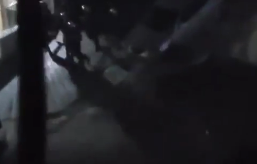 Thumbnail preview image for the video titled: The Border police forces arrested 4 Palestinians during their raid on Shuafat Camp