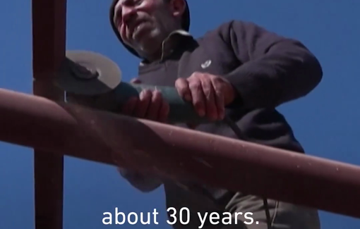 Thumbnail preview image for the video titled: Ethnic cleansing of Ras Ain Al-Auja: "The settlers completely destroyed the Bedouin way of life."