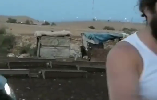 Thumbnail preview image for the video titled: Five Palestinians were abducted by Israeli police for a day in Ras al-‘Ein al-Auja over settlers’ lies