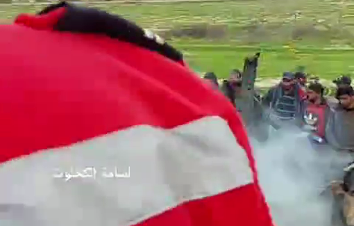 Thumbnail preview image for the video titled: Moments after an Israeli attack killed three journalists on assignment in central Gaza