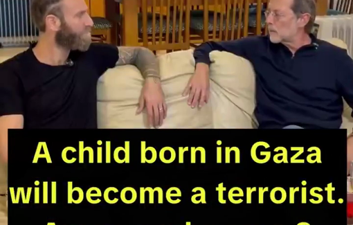 Thumbnail preview image for the video titled: Moshe Feiglin interviewed by Roi Star: "A child born in Gaza will become a terrorist"