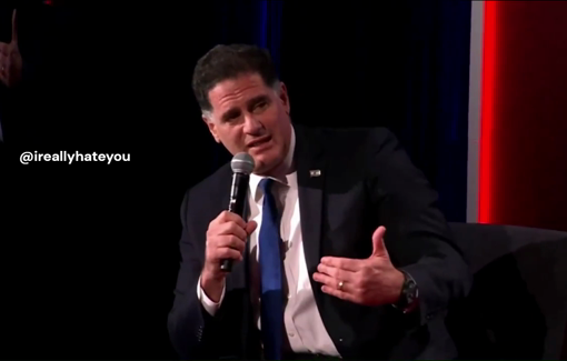 Thumbnail preview image for the video titled: Ron Dremers declares Israel will demilitarize Gaza by genocidal force