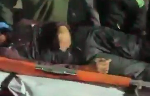 Thumbnail preview image for the video titled: Israel continues to commit massacres in Gaza, targeting residential building