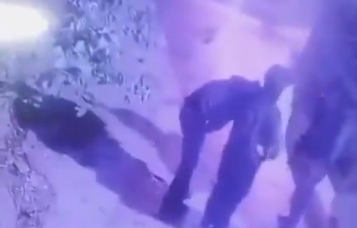 Thumbnail preview image for the video titled: The moment Israeli forces seized a Palestinian youth late near the Arab American University in Jenin