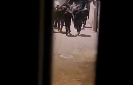 Thumbnail preview image for the video titled: One day after his release, Israeli soldiers storm family home of freed detainee Musab Duweiyat in occupied Jerusalem