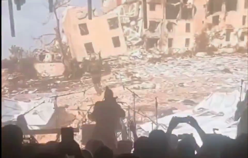 Thumbnail preview image for the video titled: Noam Tsuriely in a genocidal music video