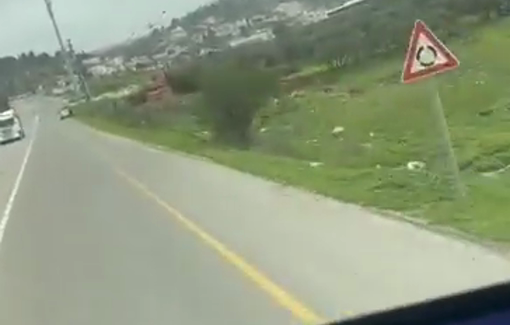 Thumbnail preview image for the video titled: Israeli bulldozers uproot olive trees near the entrance to Idhna