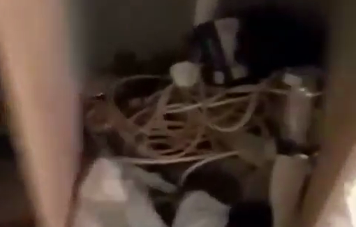 Thumbnail preview image for the video titled: Havoc wreaked by Israeli forces in Palestinian homes during a pre-dawn Israeli raid in Salfit