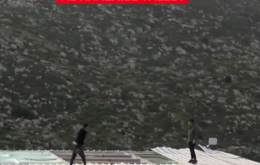 Thumbnail preview image for the video titled: Forced displacement of 11 Bedouin families due to settler and military violence in Khalayel valley