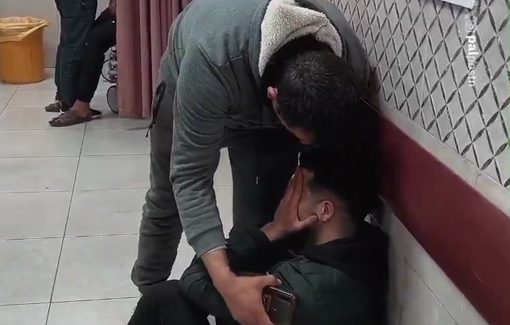 Thumbnail preview image for the video titled: Grieving moments after the announcement of the killing of two brothers; Mohammed and Faheem Taha Muammer