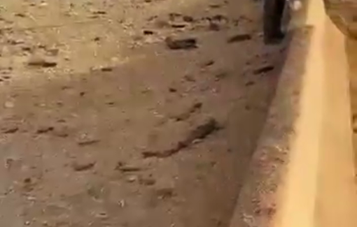 Thumbnail preview image for the video titled: Israel struk the Qasmiya Bridge, a key civilian artery linking southern Lebanon to the rest of the country