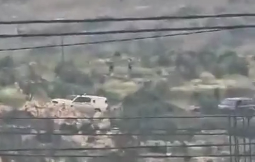 Thumbnail preview image for the video titled: Re-establishment of the illegal outpost in Tayasir, involved in several pogroms