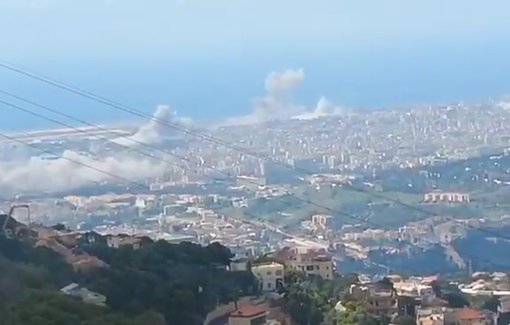Thumbnail preview image for the video titled: Israel bombed Lebanon 100 times in 10 minutes on the first day of a ceasefire with Iran